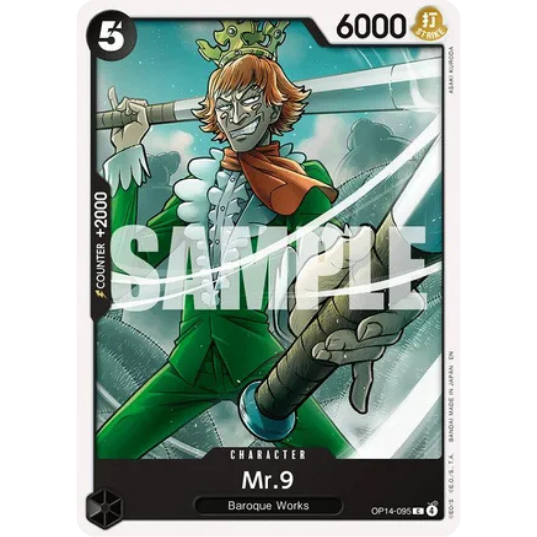 Mr.9 (OP14-095) - The Azure Sea's Seven