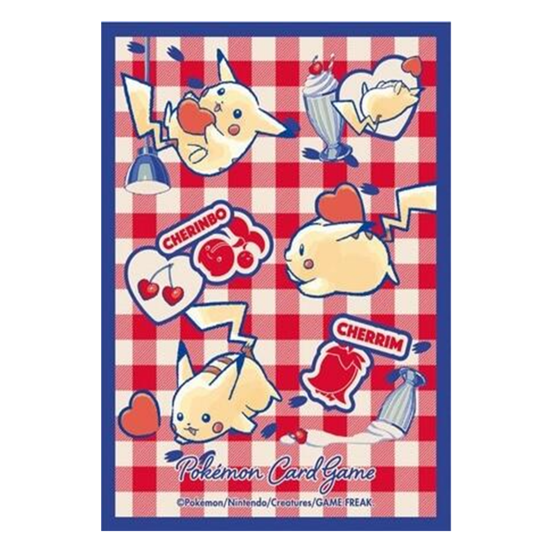 Card Sleeves - Pikachu and Cherrim (64-Pack) (Pokemon Center Japan Exclusive)