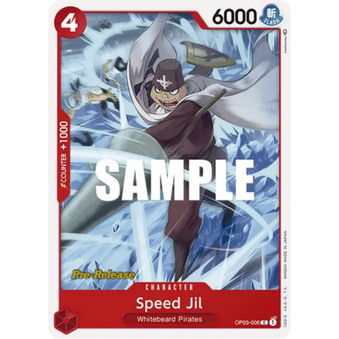 Speed Jil (OP03-006) - Pillars of Strength Pre-Release Cards