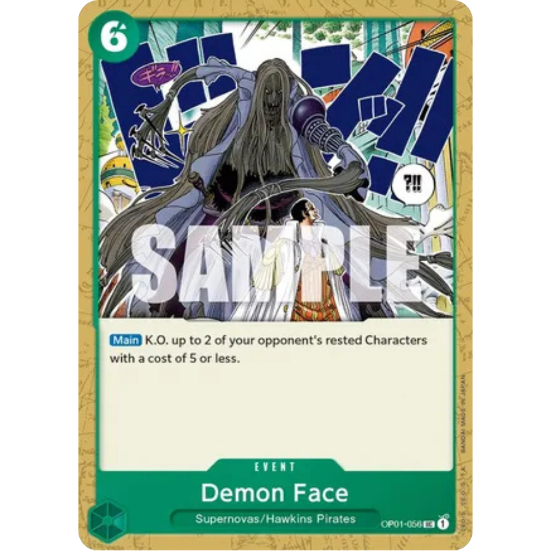 Demon Face (OP01-056) - Romance Dawn