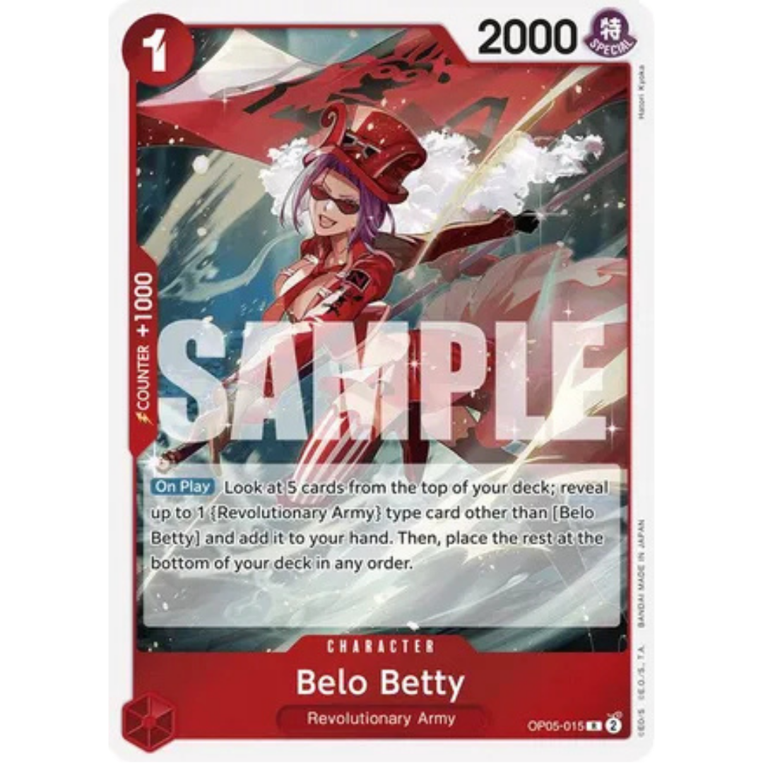 Belo Betty (OP05-015) (Reprint) (OP05-015) - Premium Booster -The Best- Foil