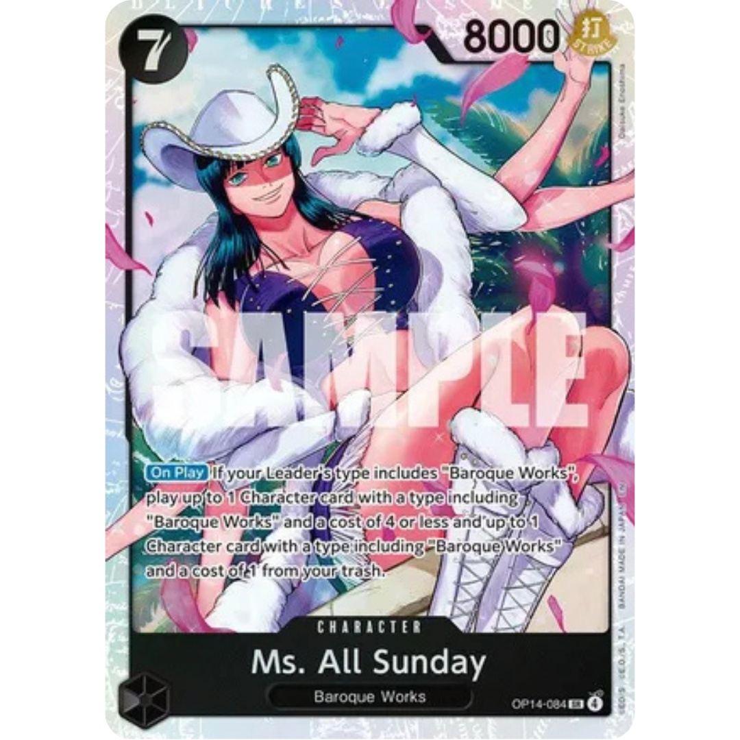 Ms. All Sunday (OP14-084) - The Azure Sea's Seven Foil