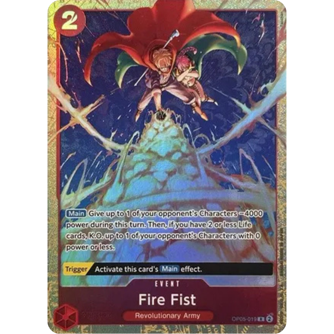 Fire Fist (Premium Card Collection -Best Selection Vol. 2-) (OP05-019) - One Piece Promotion Cards Foil