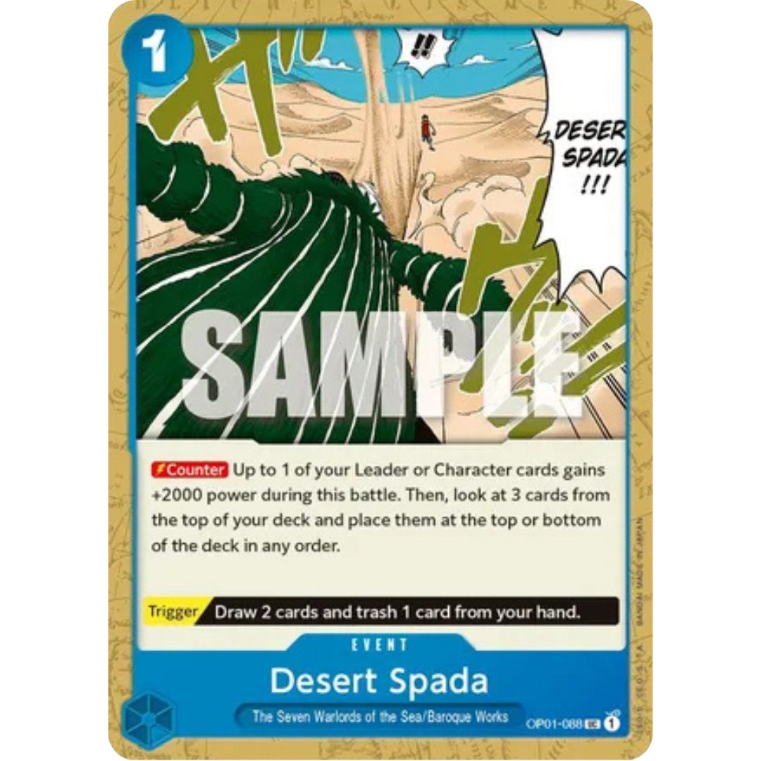 Desert Spada (OP01-088) - Romance Dawn