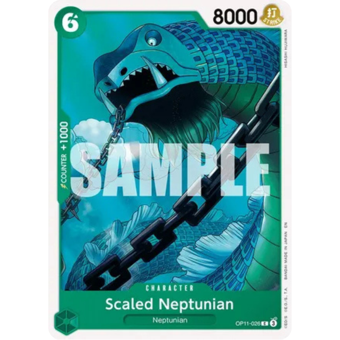 Scaled Neptunian (OP11-026) - A Fist of Divine Speed