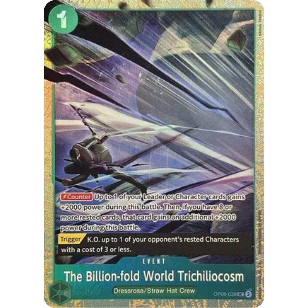 The Billion-fold World Trichiliocosm (Premium Card Collection -Best Selection Vol. 2-) (OP06-038) - One Piece Promotion Cards Foil