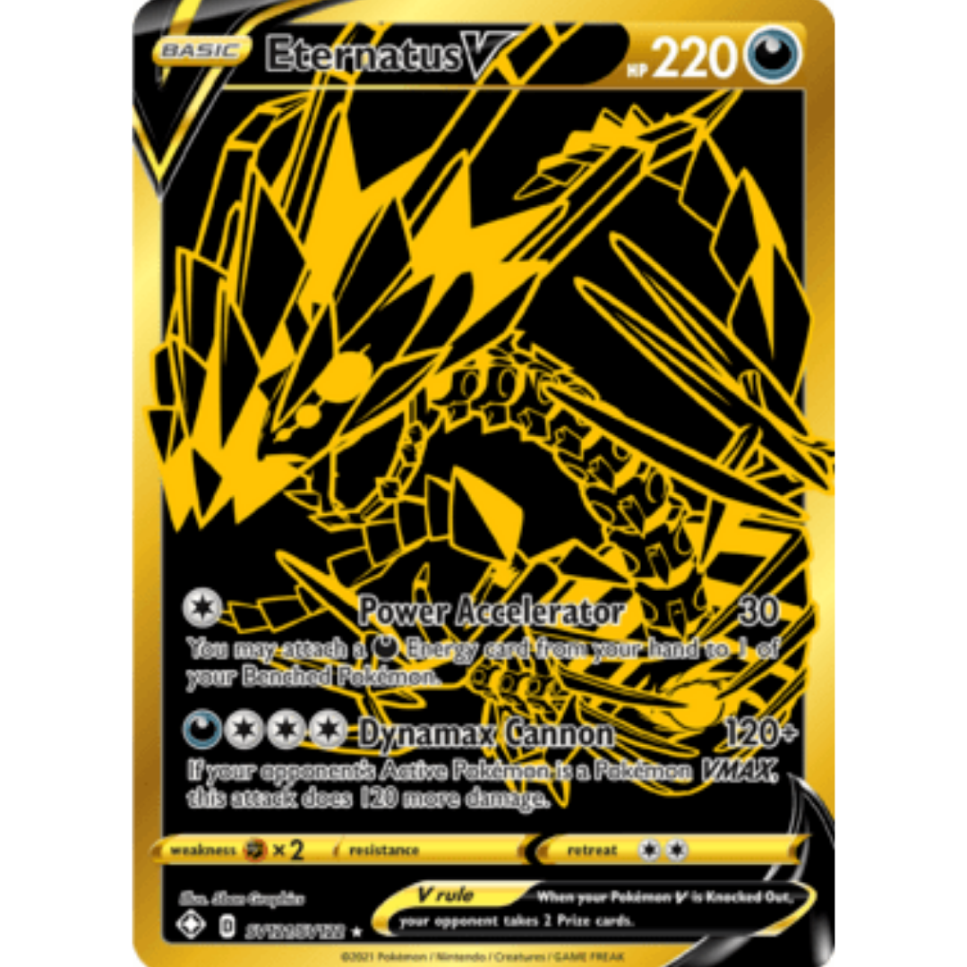 Eternatus V SV121 - Holofoil Shining Fates Shiny Vault - Shiny Holo Rare