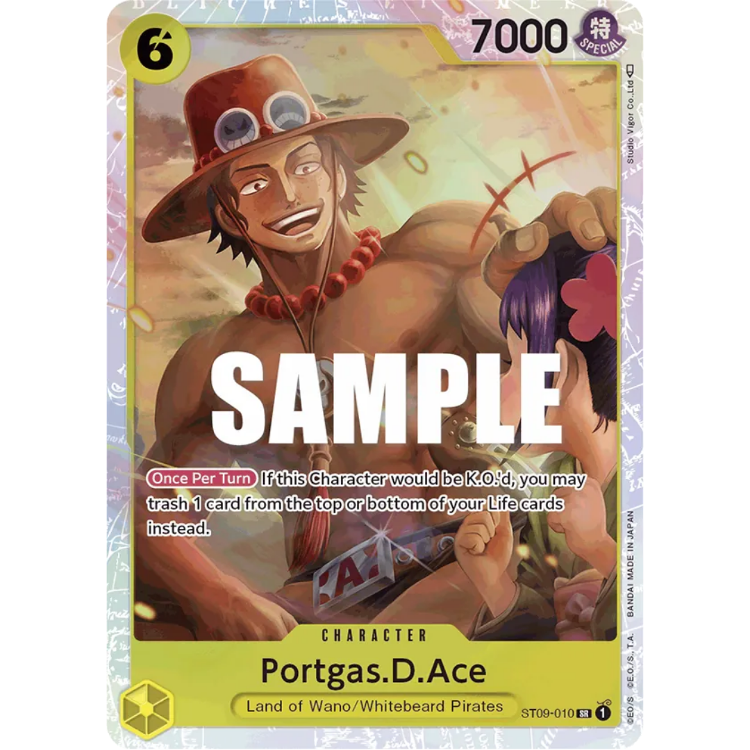 Portgas.D.Ace (ST09-010) - Starter Deck 9: Yamato Foil