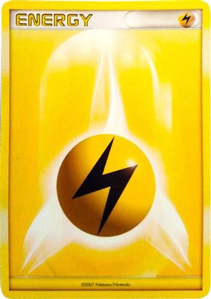 Lightning Energy (2007 Unnumbered D/P Style Non-Holo)/P League & Championship Cards - Promo