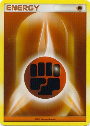 Fighting Energy (2007 Unnumbered D/P Style Non-Holo)/P League & Championship Cards - Promo