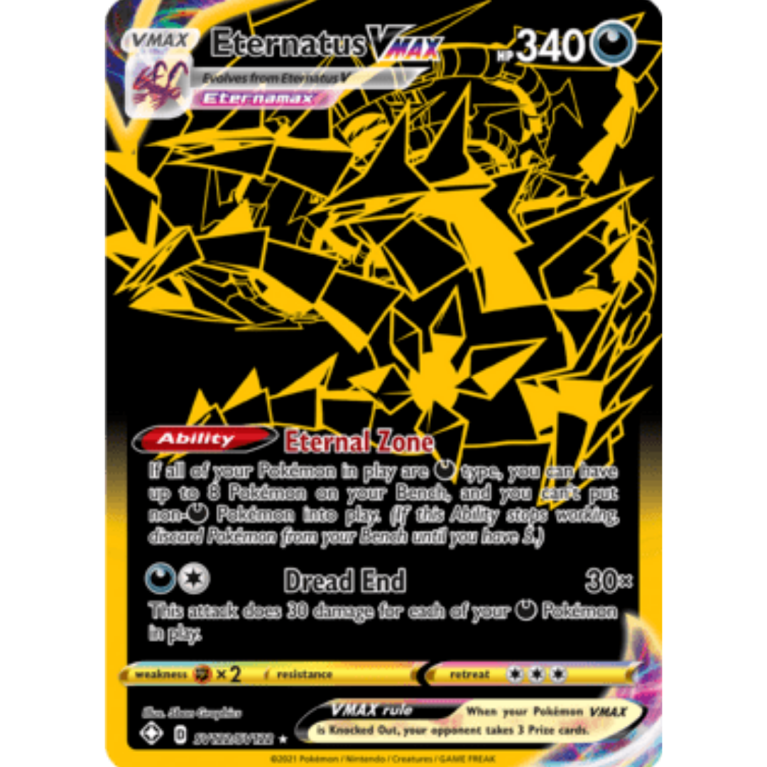 Eternatus VMAX SV122 - Holofoil Shining Fates Shiny Vault - Shiny Holo Rare
