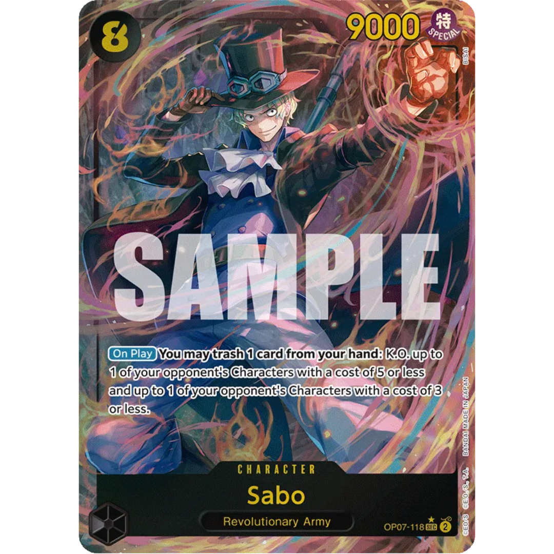 Sabo (Parallel) (OP07-118) - 500 Years in the Future Foil