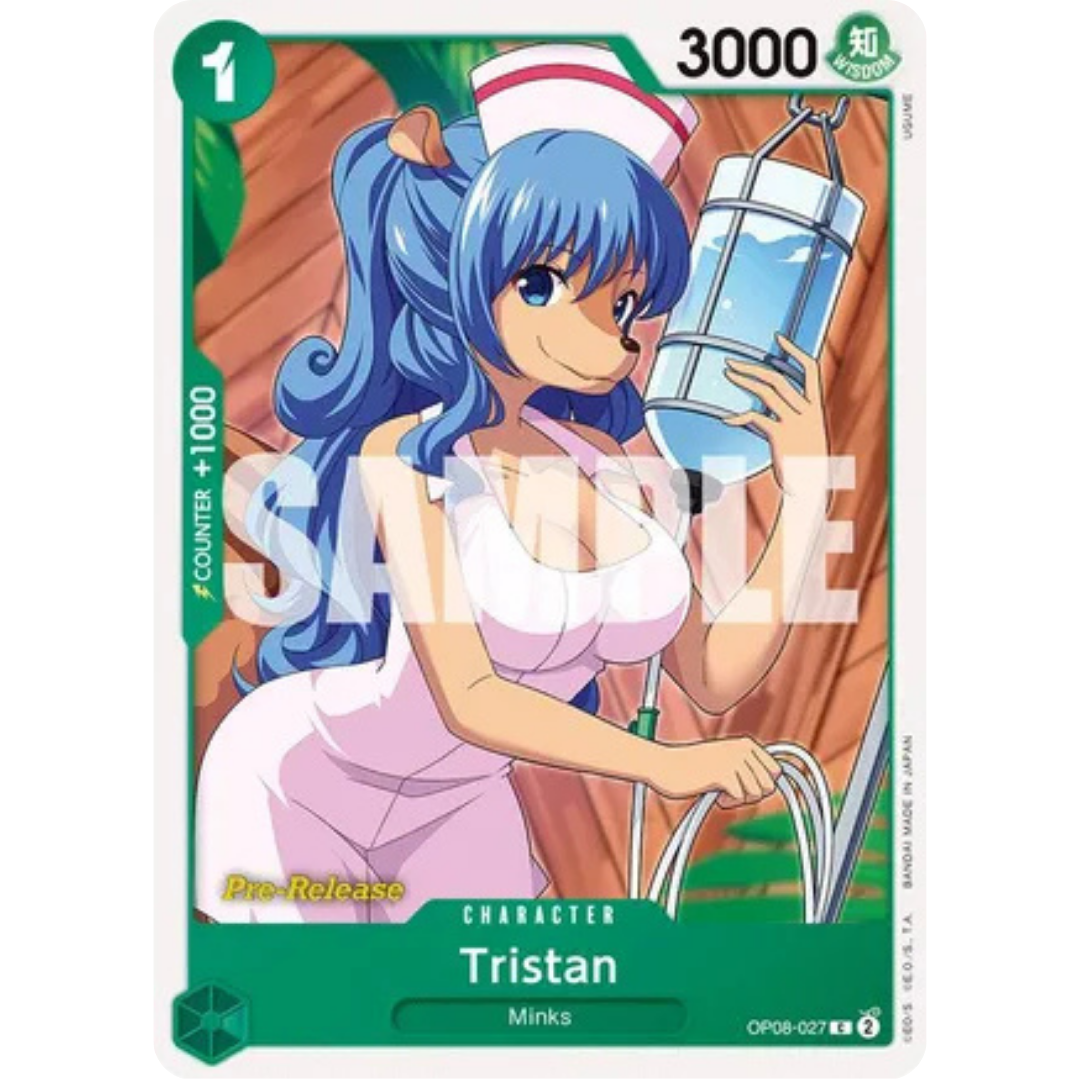 Tristan (OP08-027) - Two Legends Pre-Release Cards