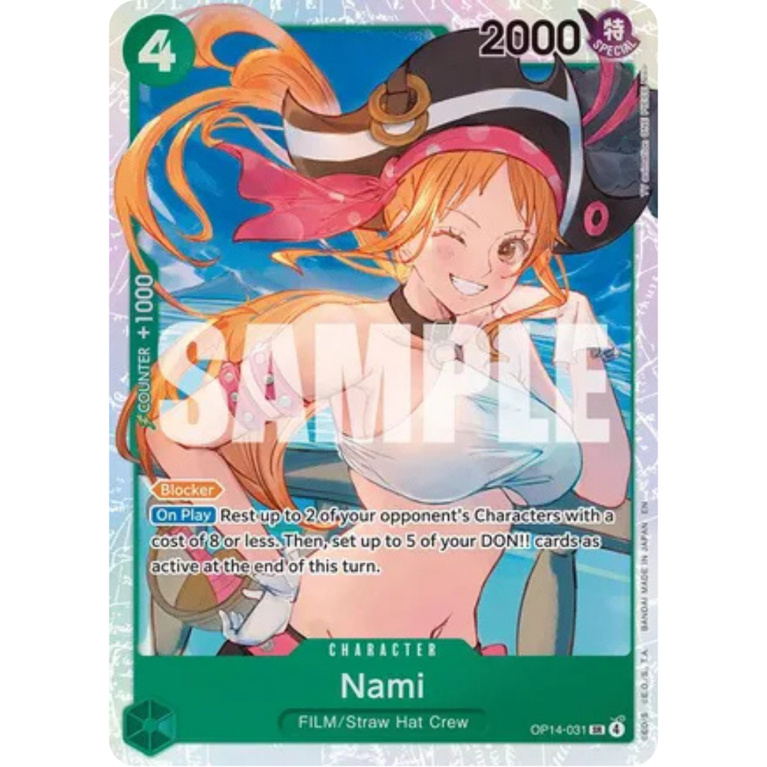 Nami (OP14-031) - The Azure Sea's Seven Foil