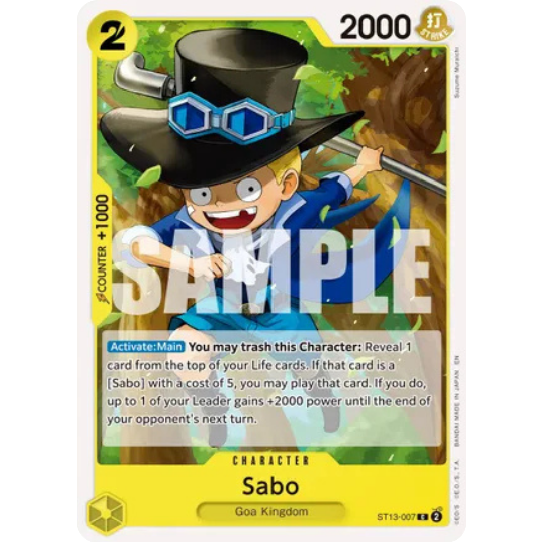 Sabo - ST13-007 (Reprint) (ST13-007) - Premium Booster -The Best- Vol. 2