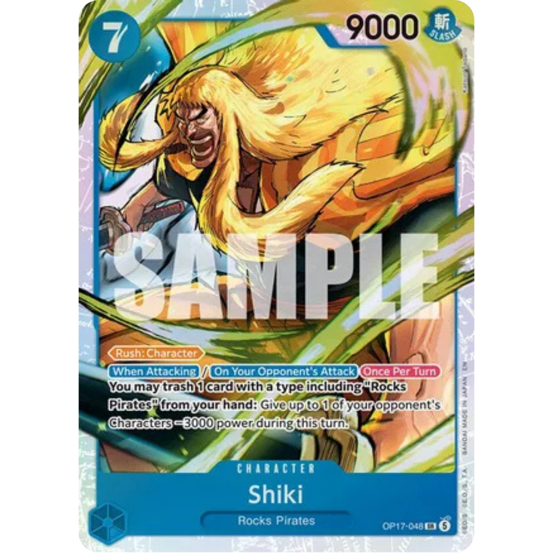 Shiki (048) (OP17-048) - The World's Strongest Warriors Foil