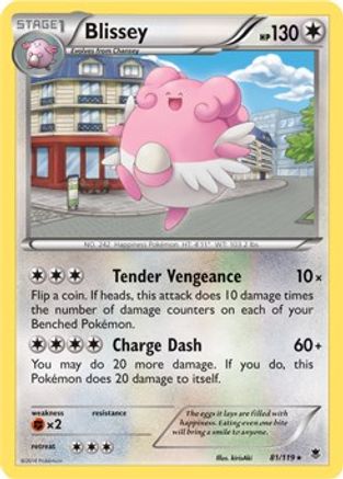 Blissey 081/119 - Holofoil Miscellaneous Cards & Products - Promo