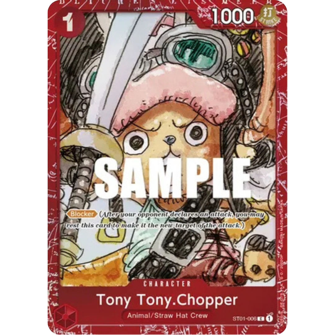Tony Tony.Chopper (Premium Card Collection -ONE PIECE FILM RED Edition-) (ST01-006) - One Piece Promotion Cards Foil