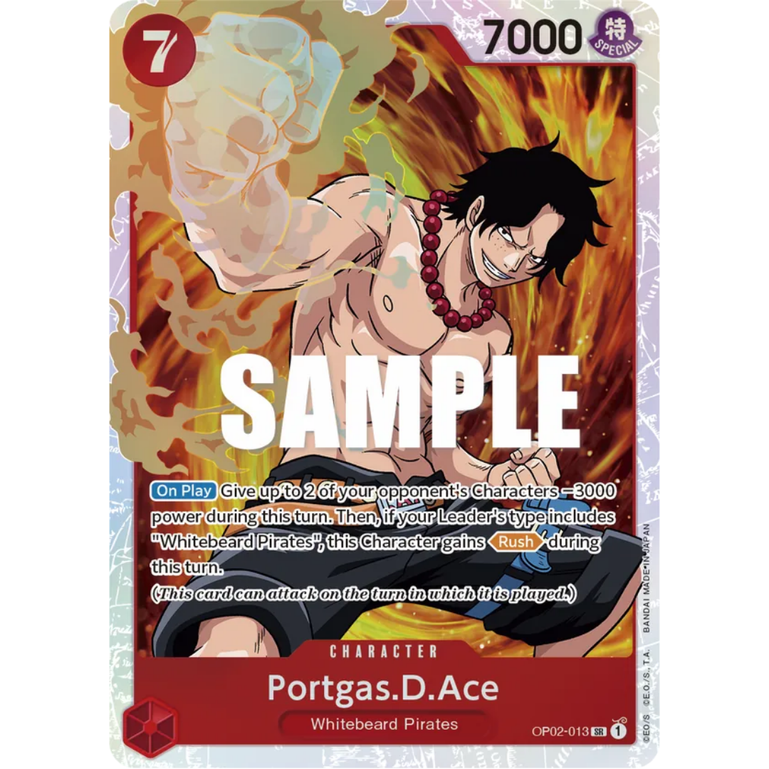 Portgas.D.Ace (OP02-013) - Paramount War Foil