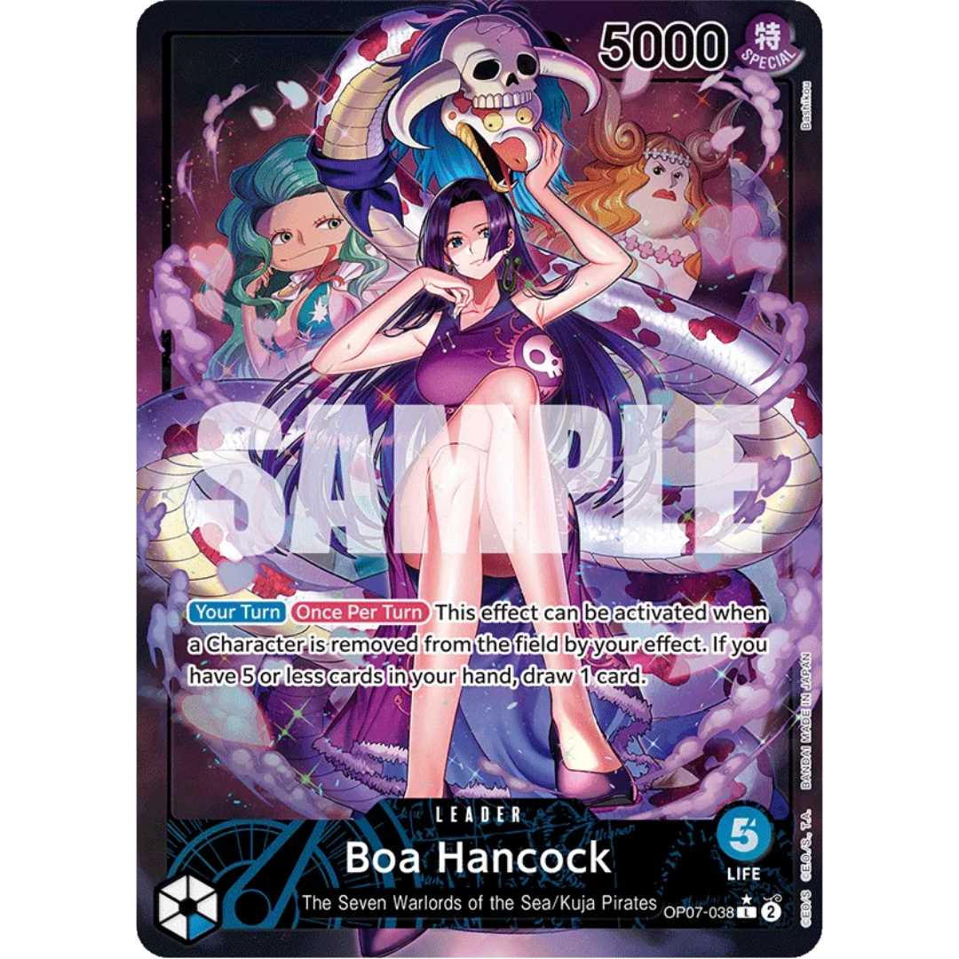 Boa Hancock (038) (Parallel) (OP07-038) - 500 Years in the Future Foil