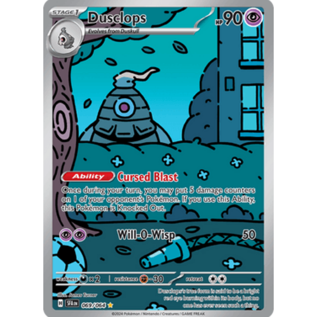 Dusclops 069/064 - Holofoil SV Shrouded Fable - Illustration Rare