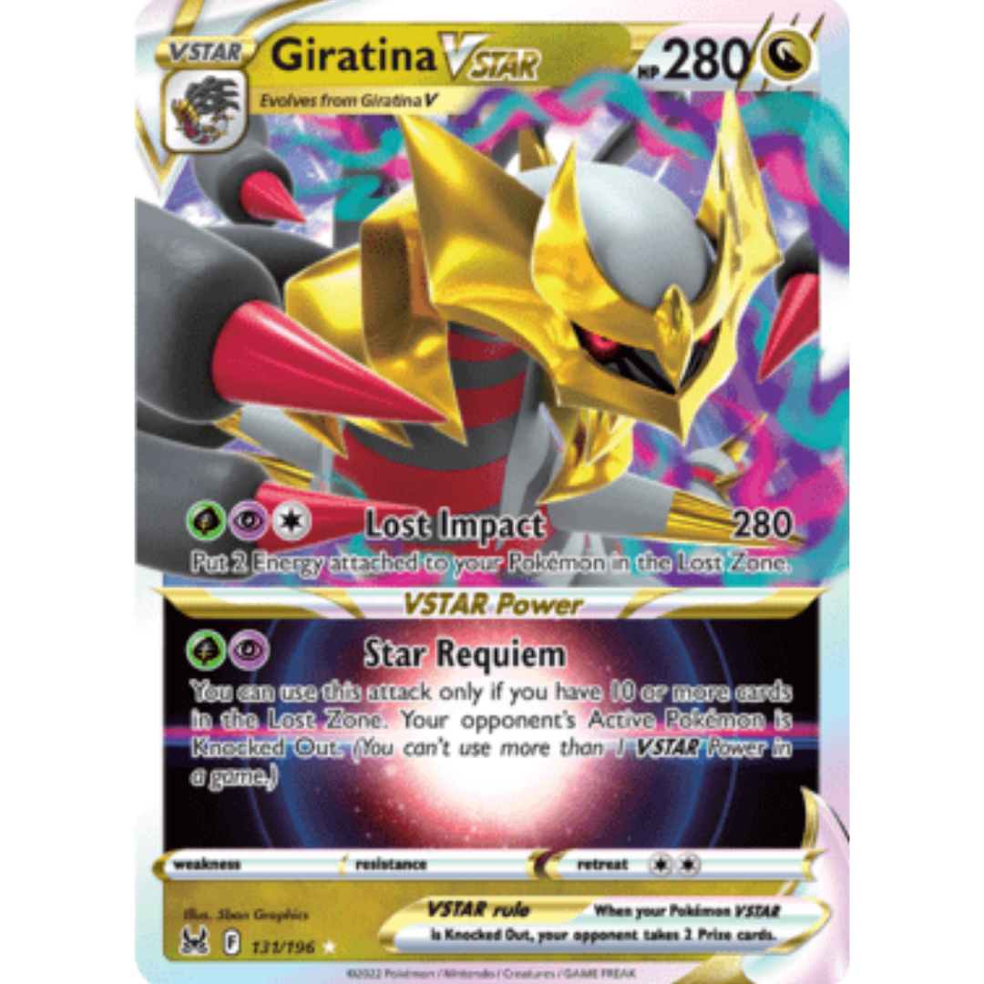 Giratina VSTAR 131 - Holofoil SWSH11 Lost Origin - Ultra Rare