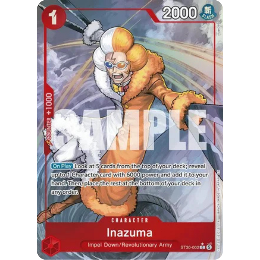 Inazuma (Full Art) (ST30-002) - Starter Deck EX: Luffy & Ace Foil