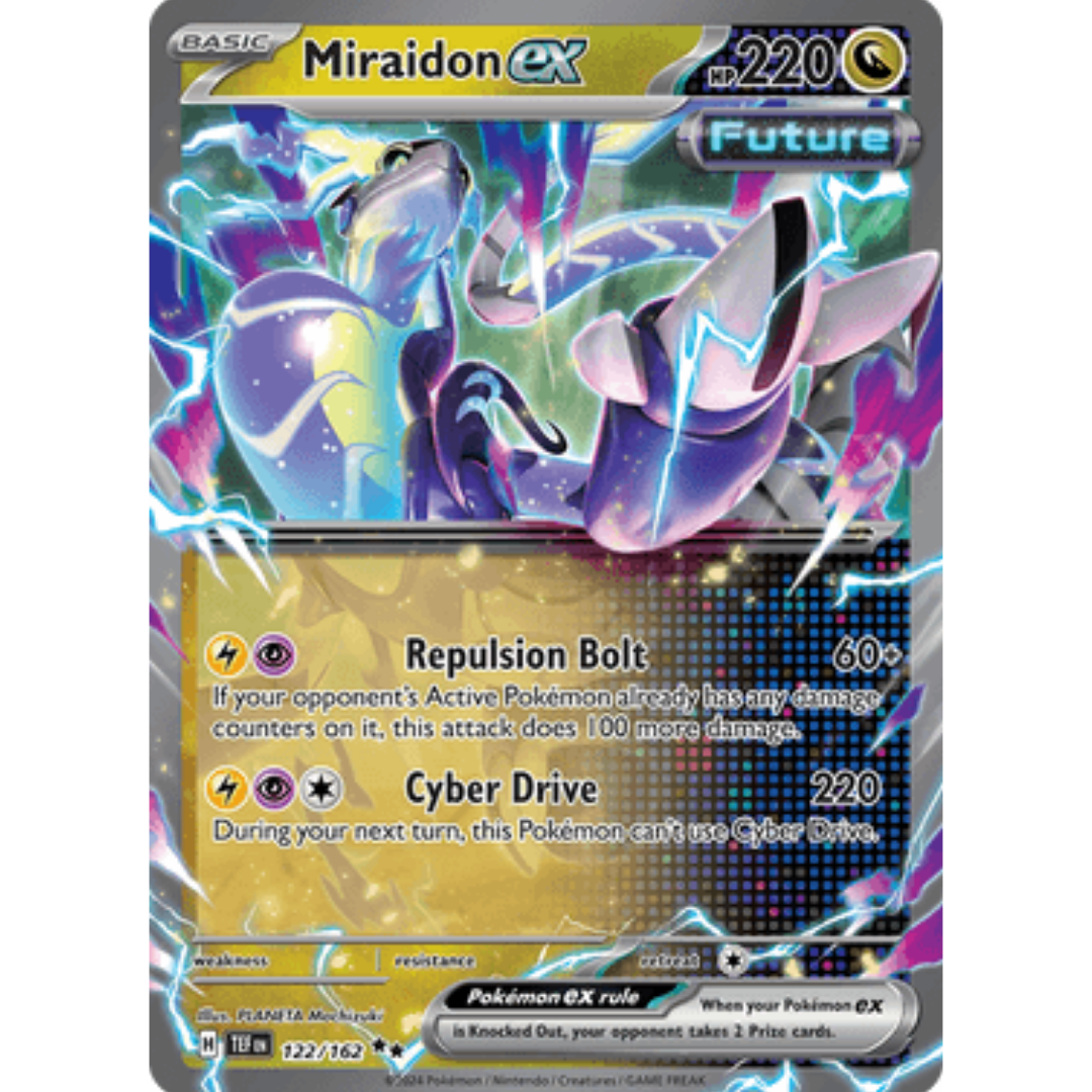 Miraidon ex 122 - Holofoil SV05 Temporal Forces - Double Rare