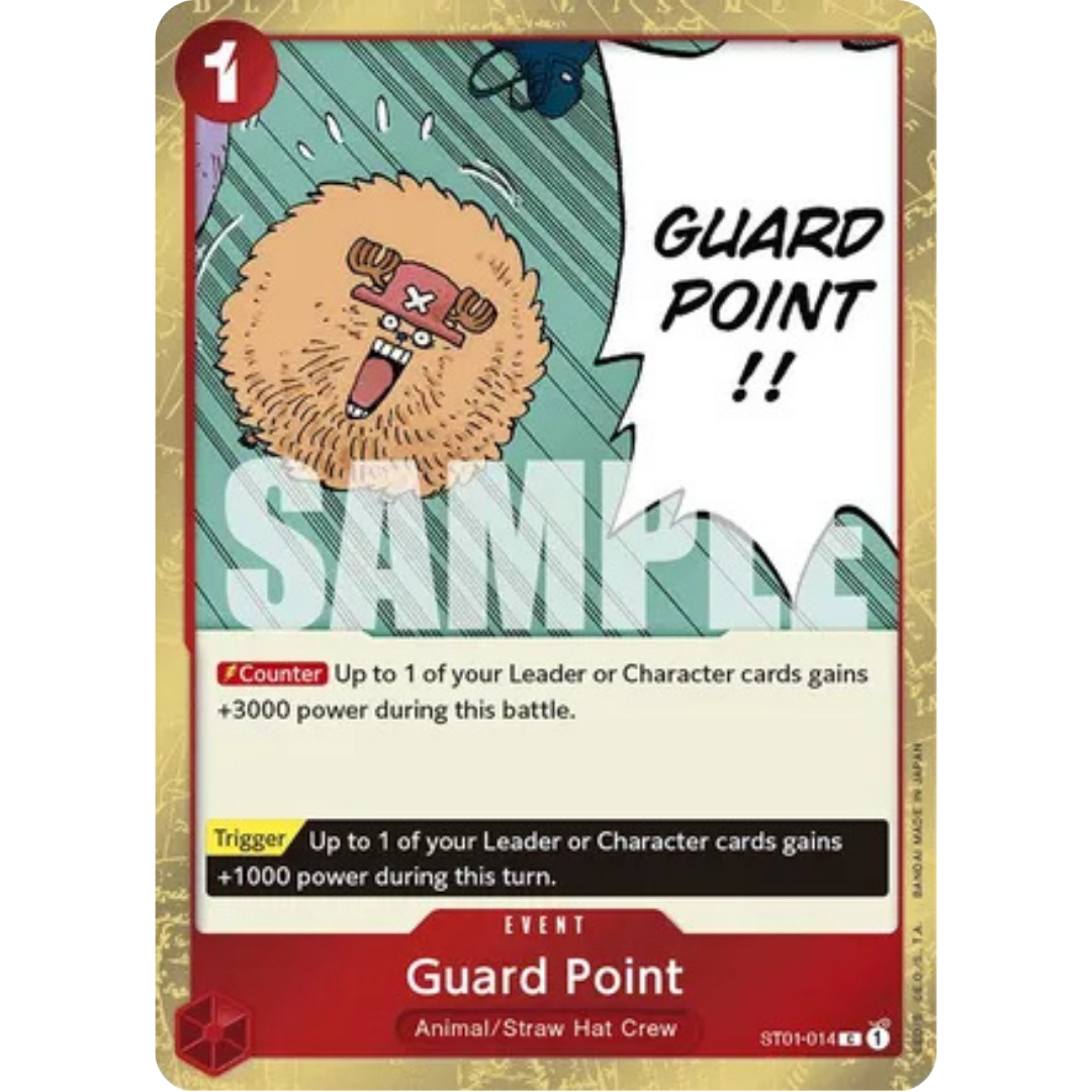 Guard Point (Jolly Roger Foil) (ST01-014) - Premium Booster -The Best- Foil