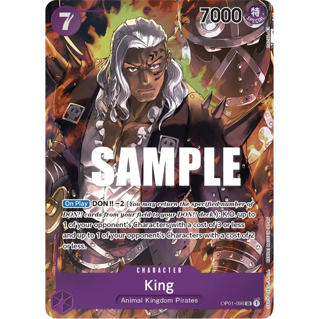 King (096) (Parallel) (OP01-096) - Romance Dawn Foil