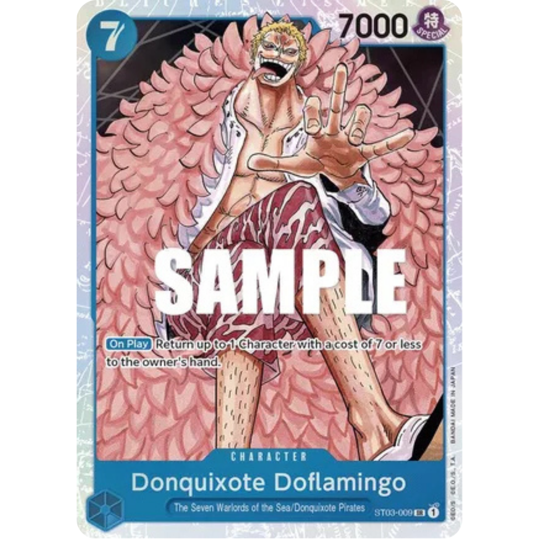 Donquixote Doflamingo (ST03-009) - Starter Deck 3: The Seven Warlords of The Sea Foil