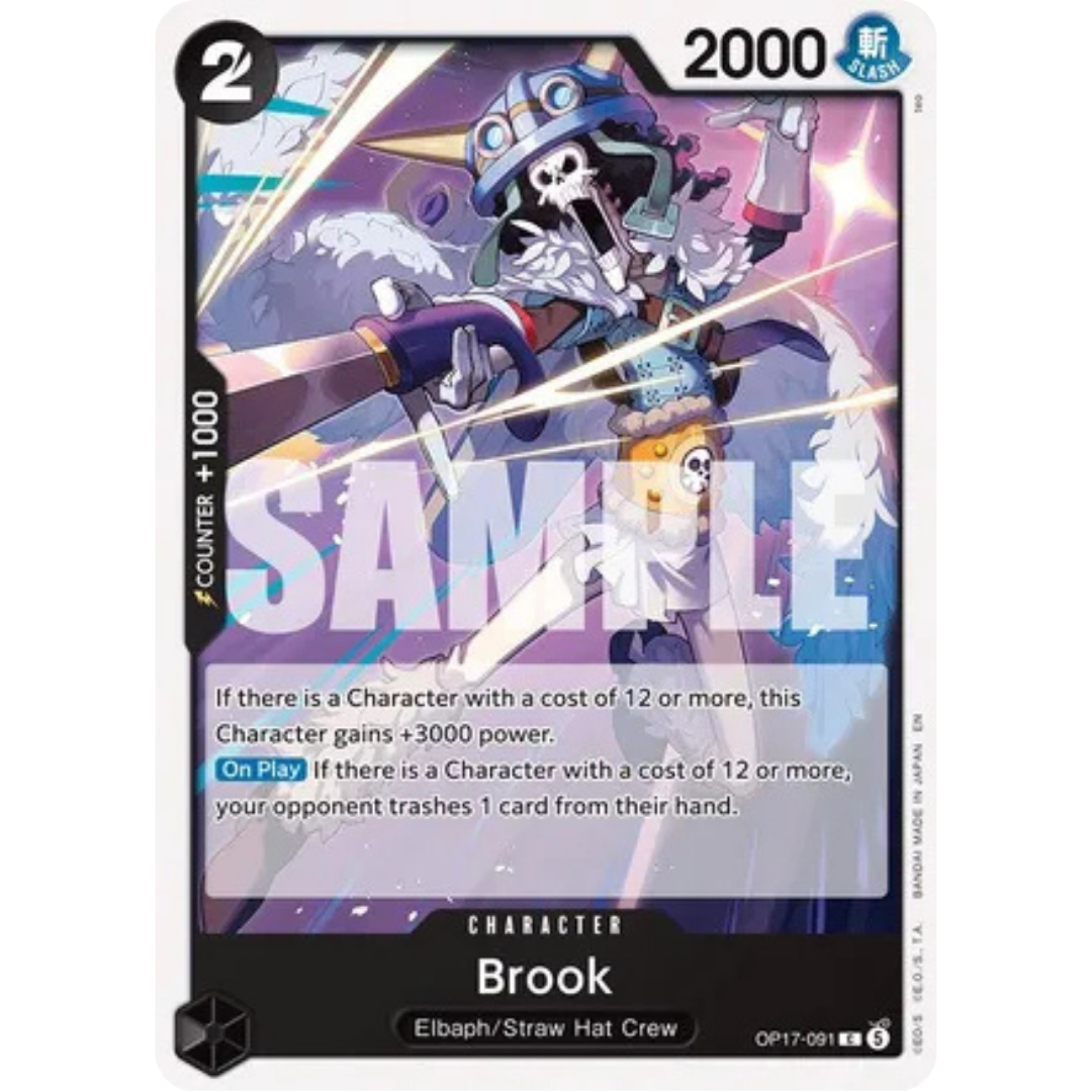 Brook (OP17-091) - The World's Strongest Warriors