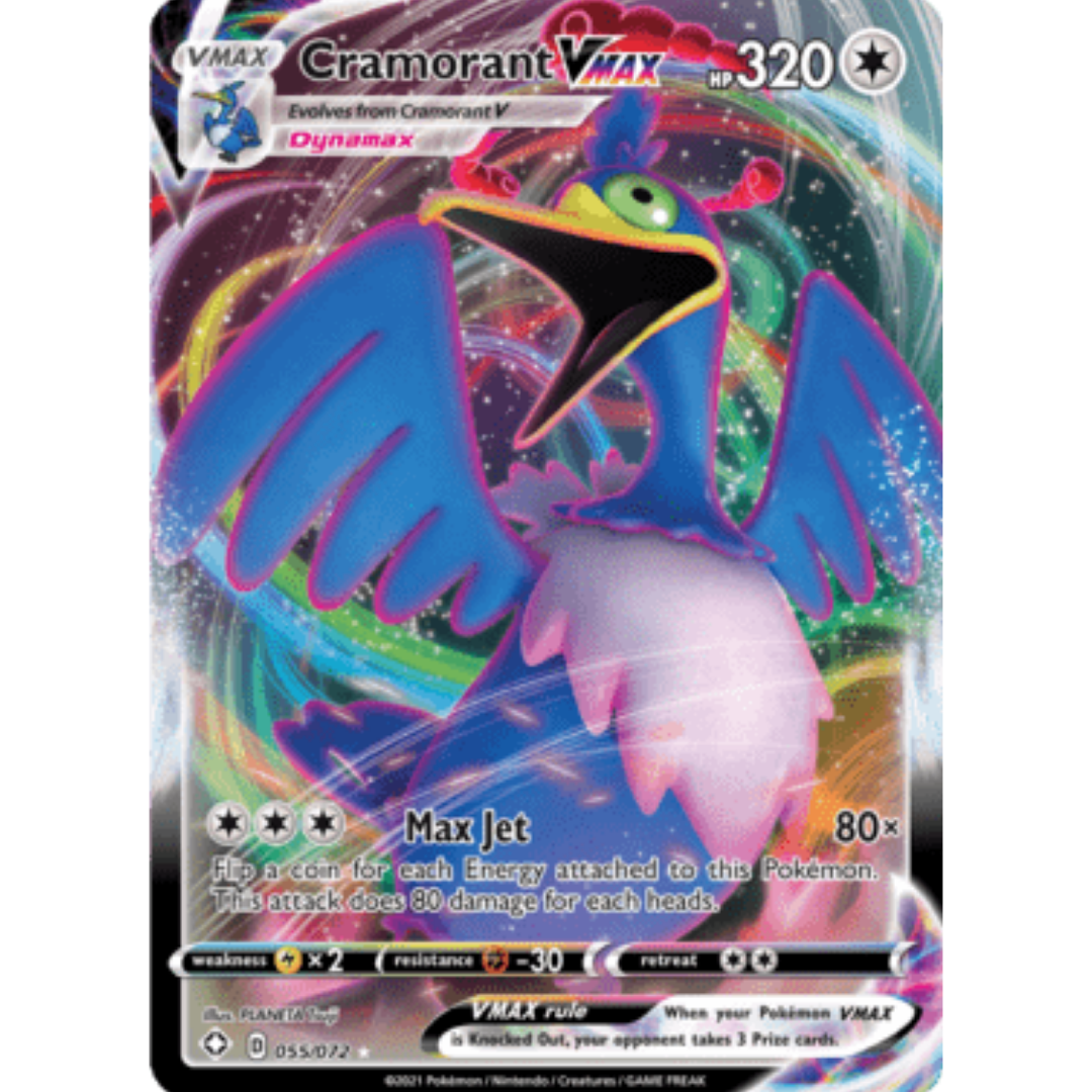 Cramorant VMAX 055 - Holofoil Shining Fates - Ultra Rare