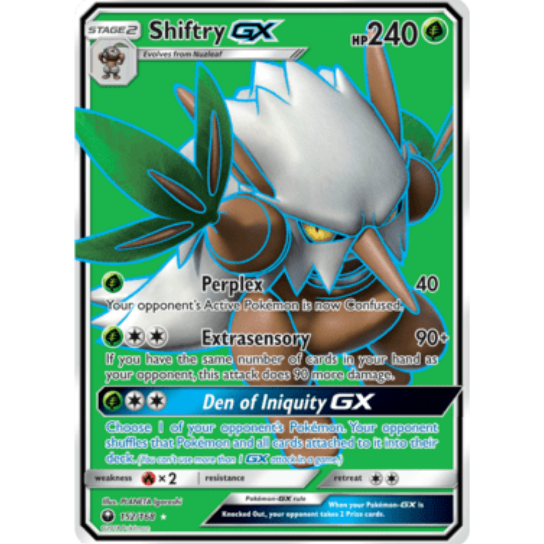 Shiftry GX (Full Art) - Holofoil SM Celestial Storm - Ultra Rare