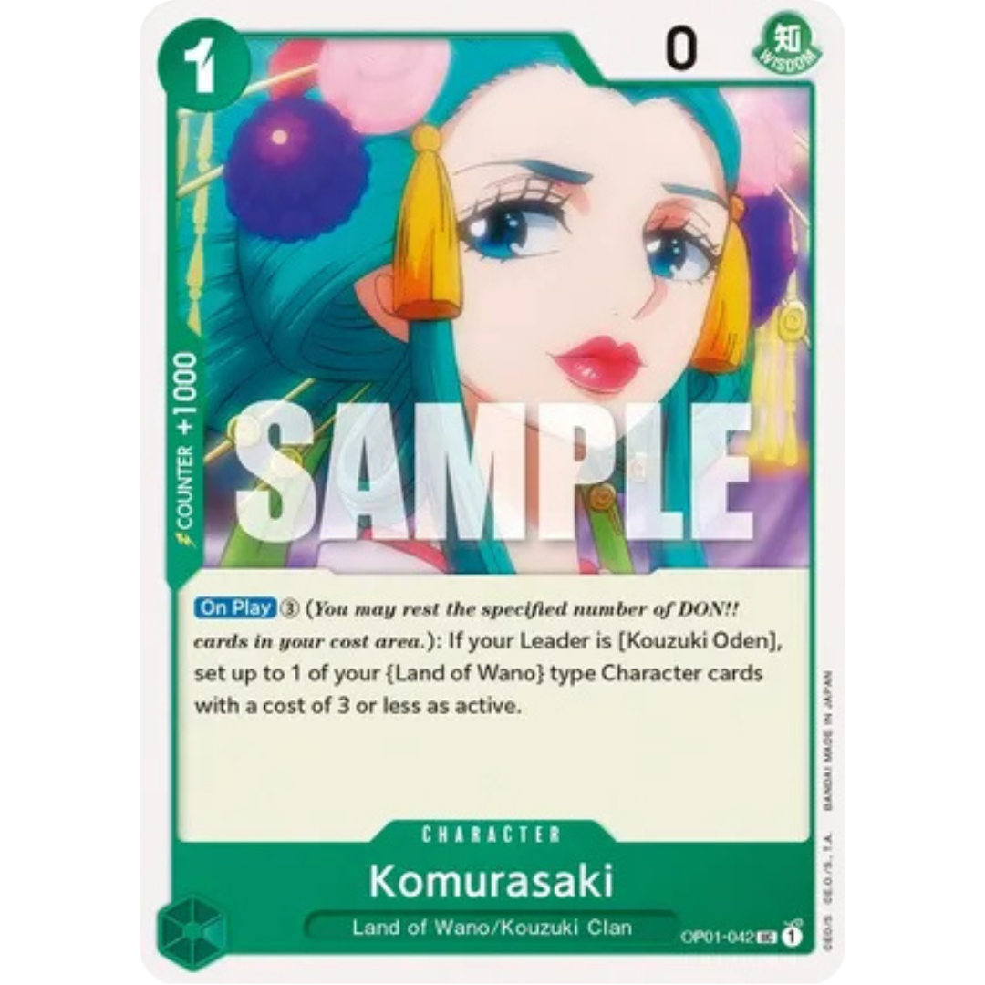 Komurasaki (OP01-042) - Romance Dawn