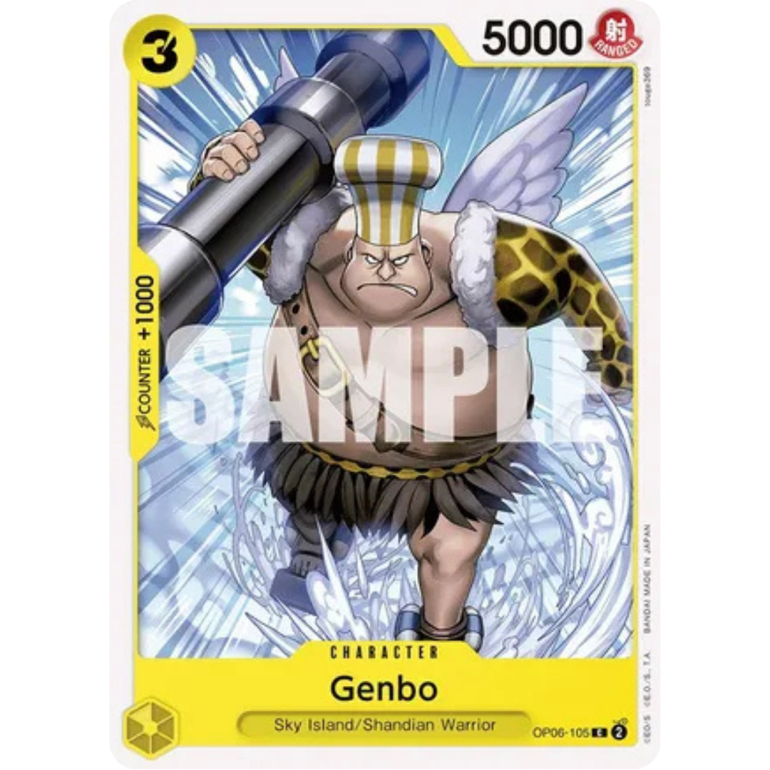 Genbo (OP06-105) - Wings of the Captain