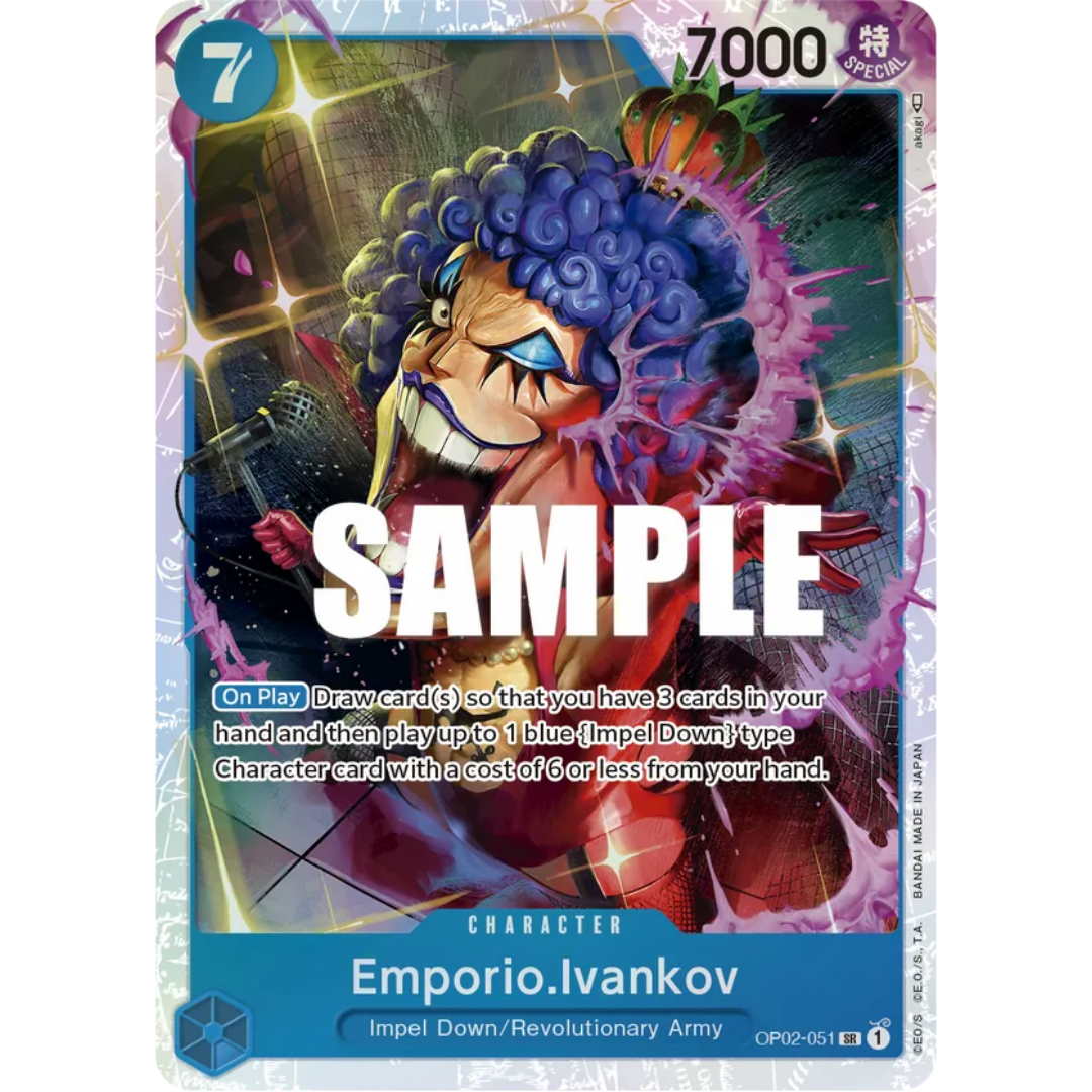 Emporio.Ivankov (051) (OP02-051) - Paramount War Foil