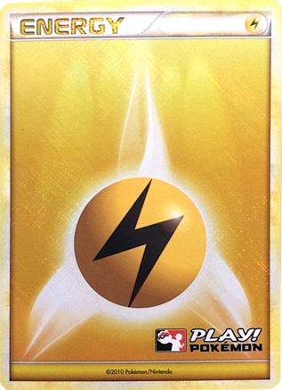 Lightning Energy (2010 Play! Pokemon) - Holofoil League & Championship Cards - Promo