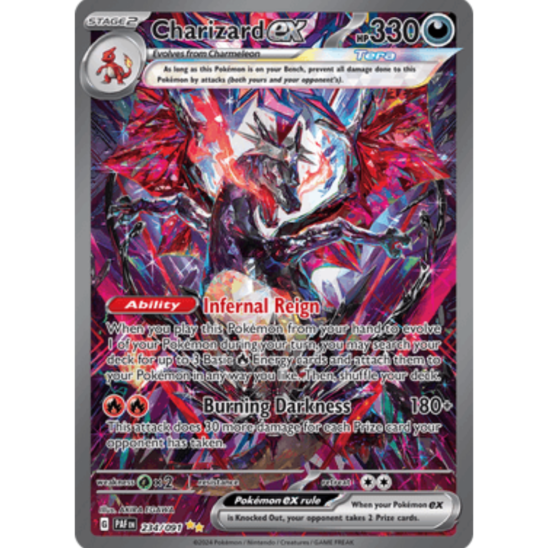 Charizard ex 234/091 - Holofoil SV Paldean Fates - Special Illustration Rare