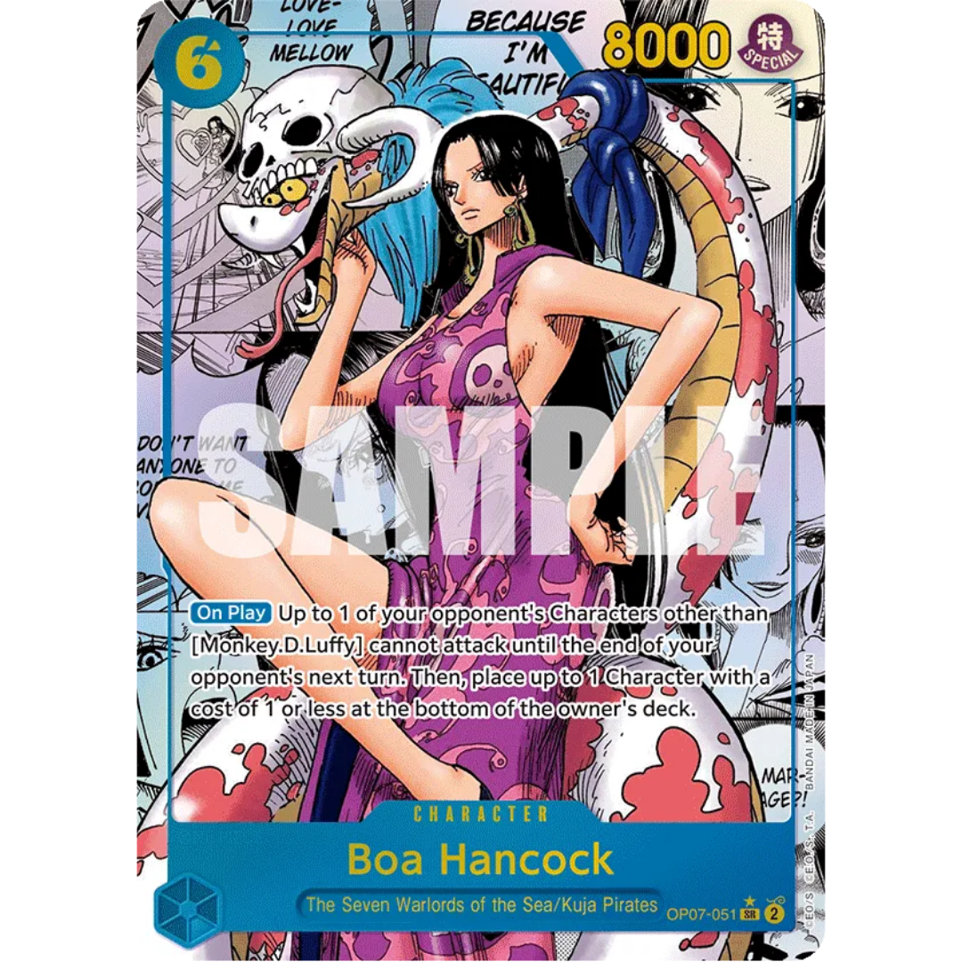 Boa Hancock (051) (Parallel) (Manga) (OP07-051) - 500 Years in the Future Foil
