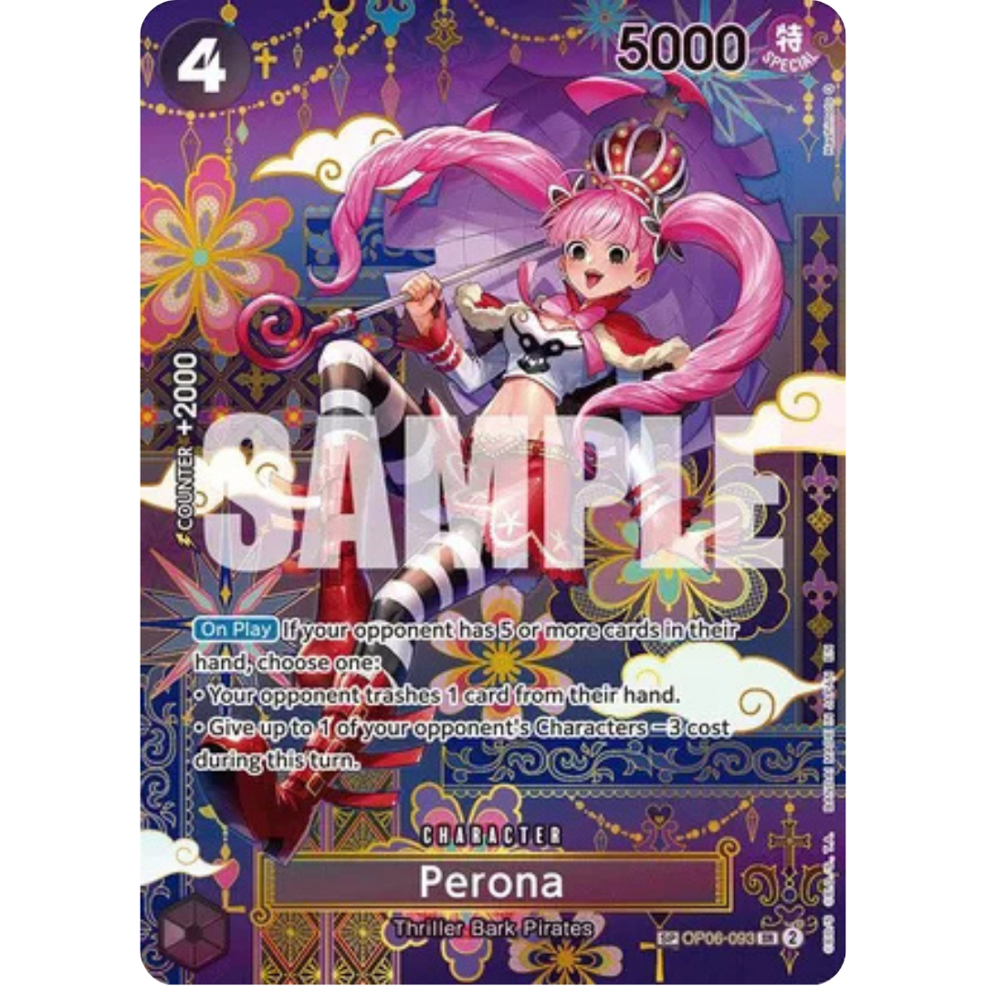 Perona - OP06-093 (SP) (OP06-093) - The Azure Sea's Seven Foil