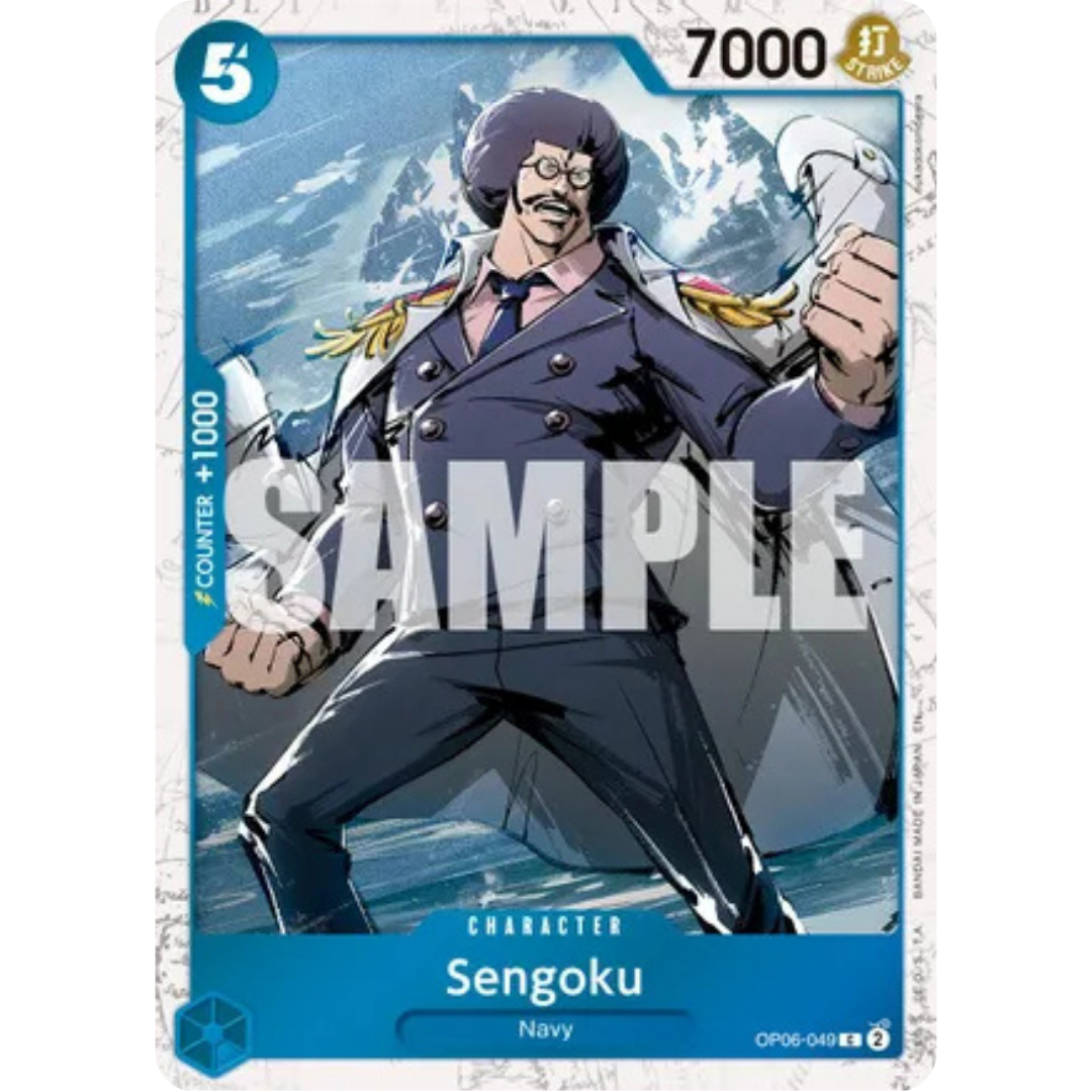 Sengoku - OP06-049 (Pirate Foil) (OP06-049) - Premium Booster -The Best- Vol. 2 Foil