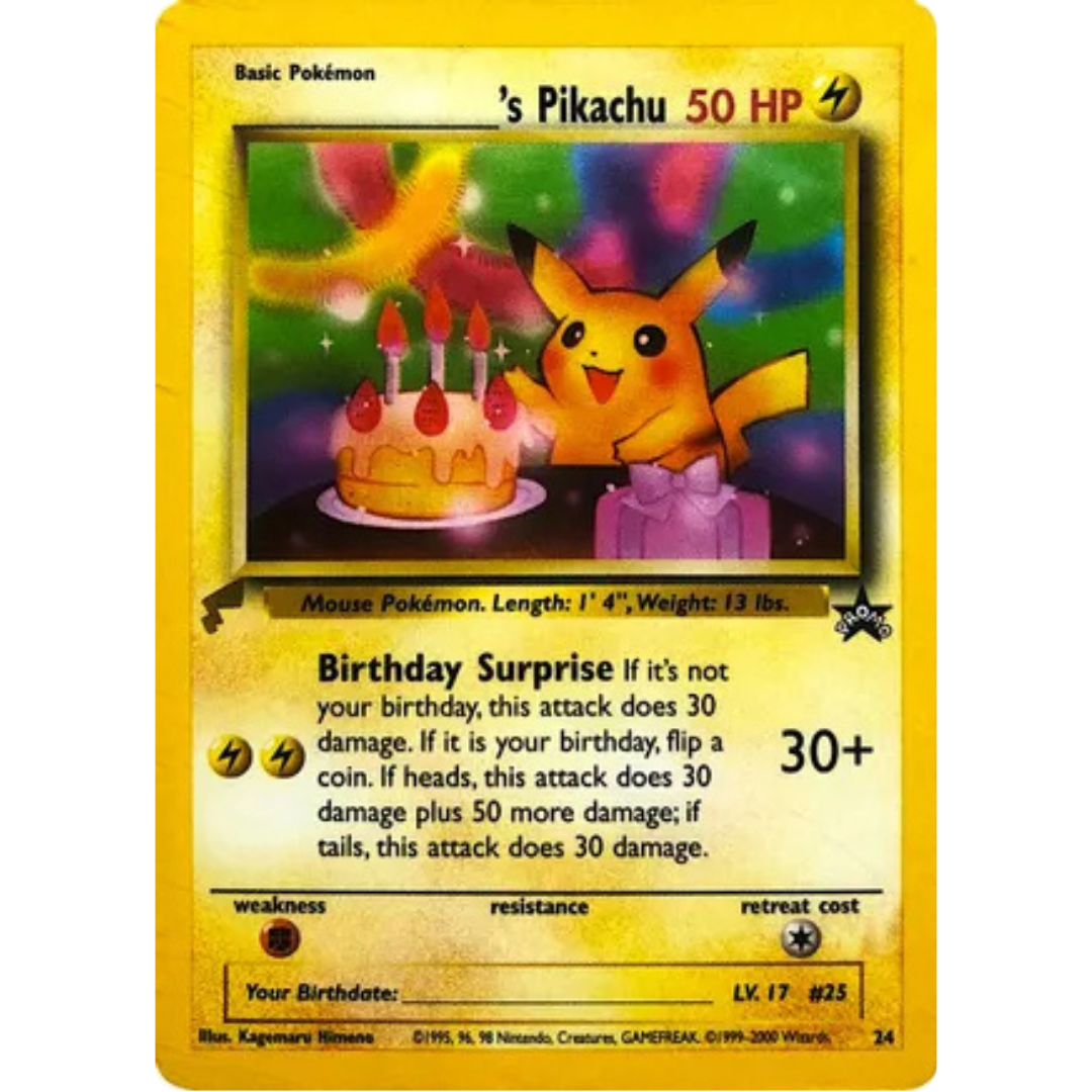 ______'s Pikachu 024 Pikachu World Collection Promos - Promo