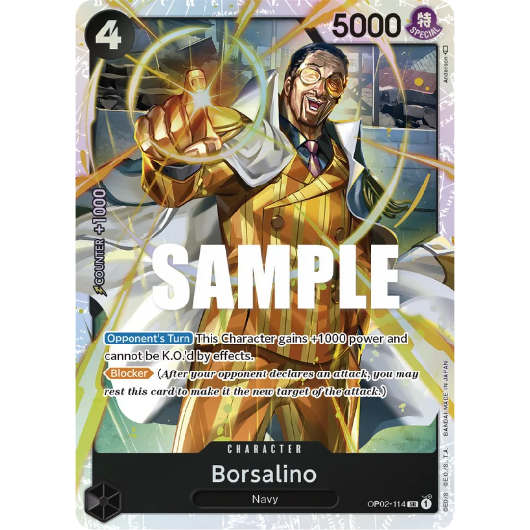 Borsalino (OP02-114) - Paramount War Foil