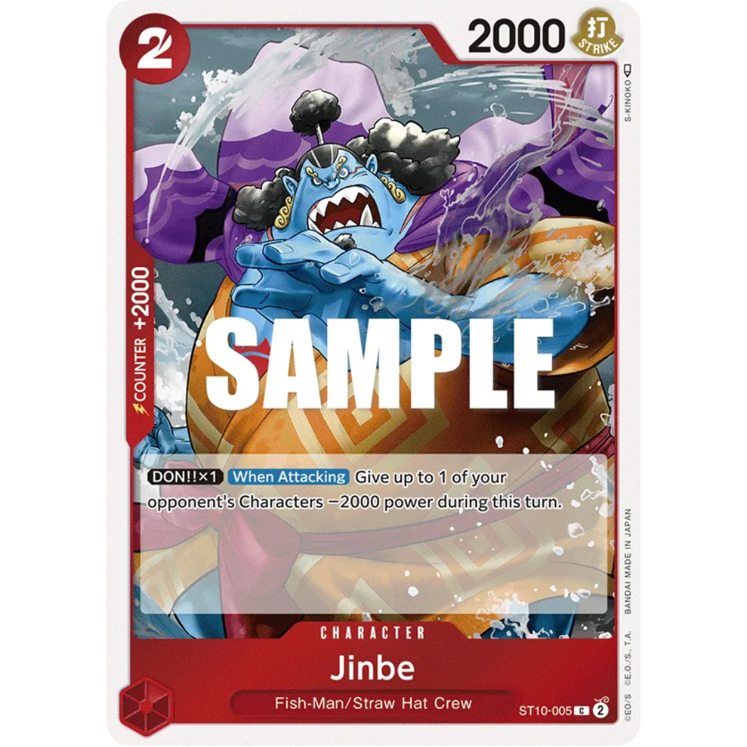 Jinbe (ST10-005) - Ultra Deck: The Three Captains Foil