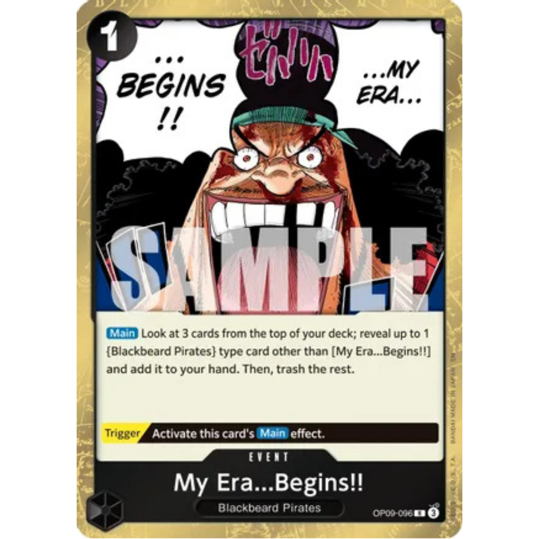 My Era...Begins!! (Reprint) (OP09-096) - Premium Booster -The Best- Vol. 2 Foil