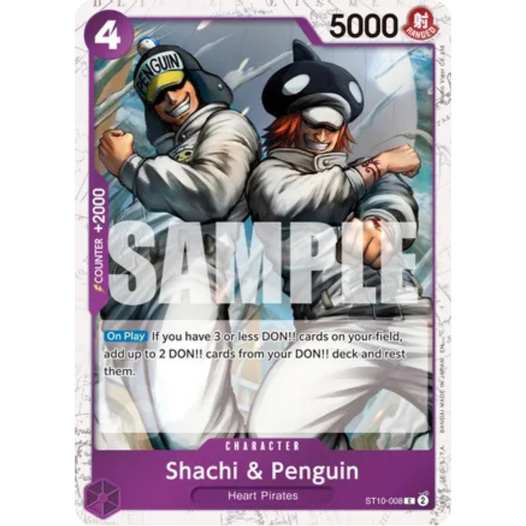 Shachi & Penguin (Pirate Foil) (ST10-008) - Premium Booster -The Best- Vol. 2 Foil