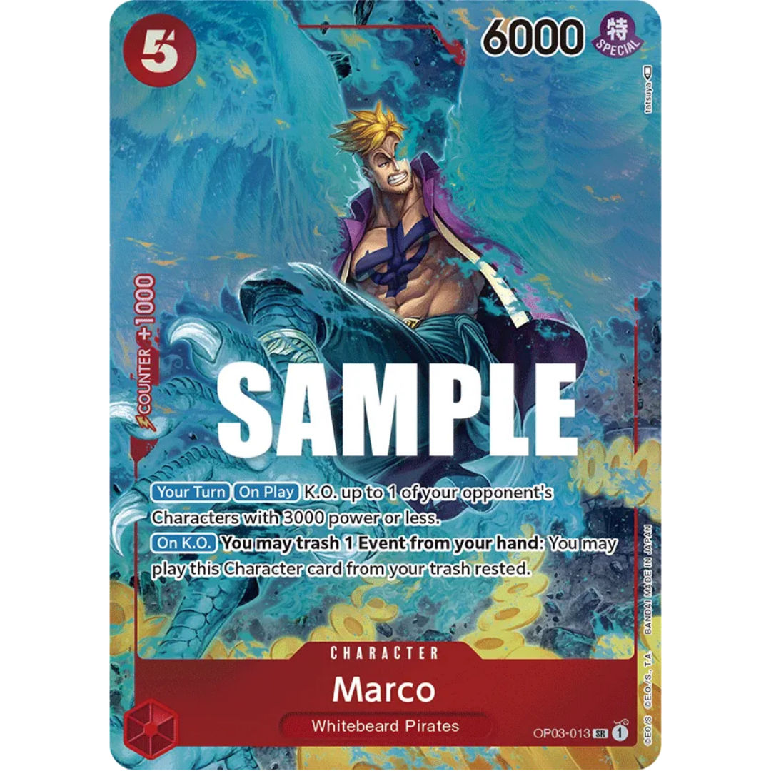 Marco (Alternate Art) (OP03-013) - Pillars of Strength Foil