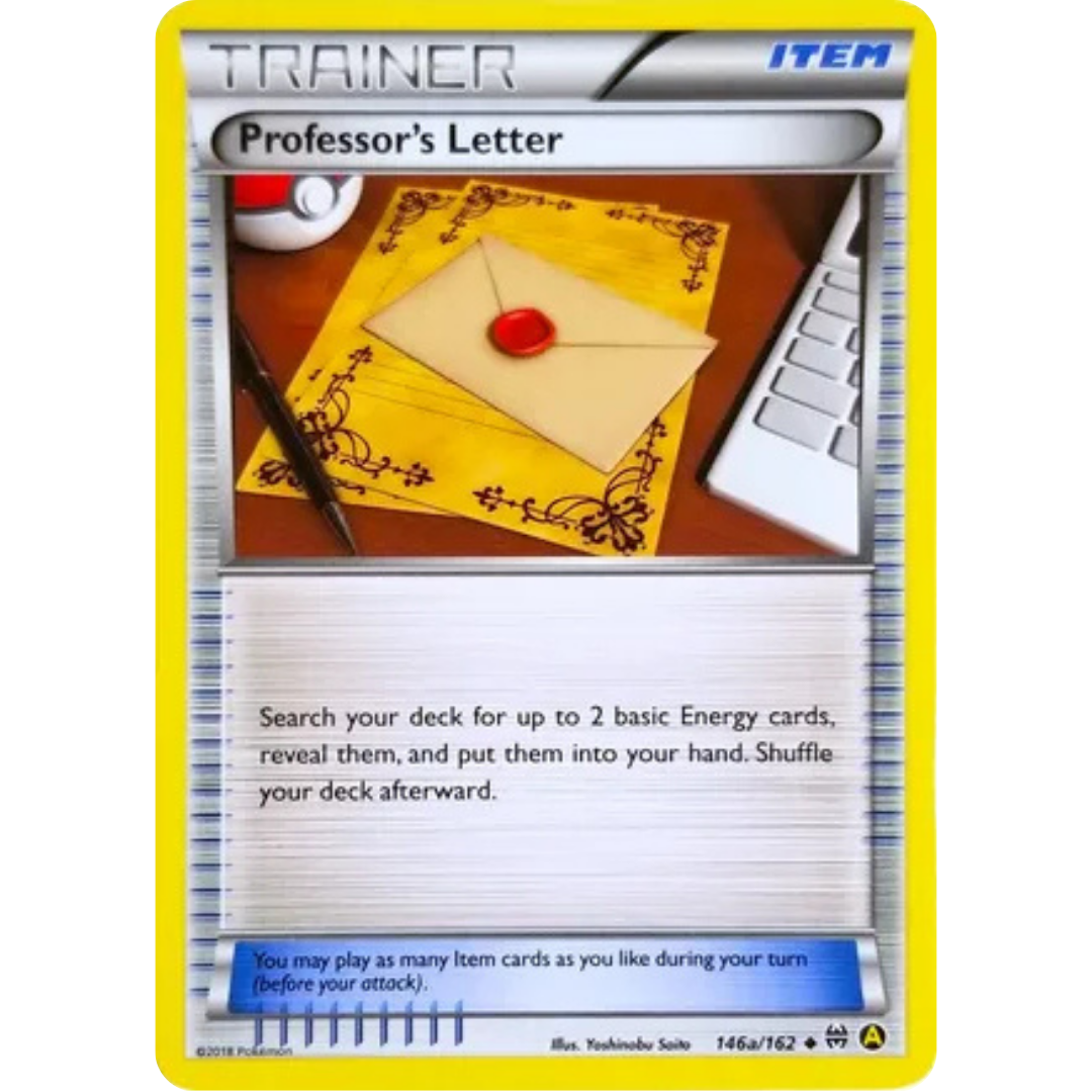 Professor's Letter - 146a/162/162 Alternate Art Promos - Promo