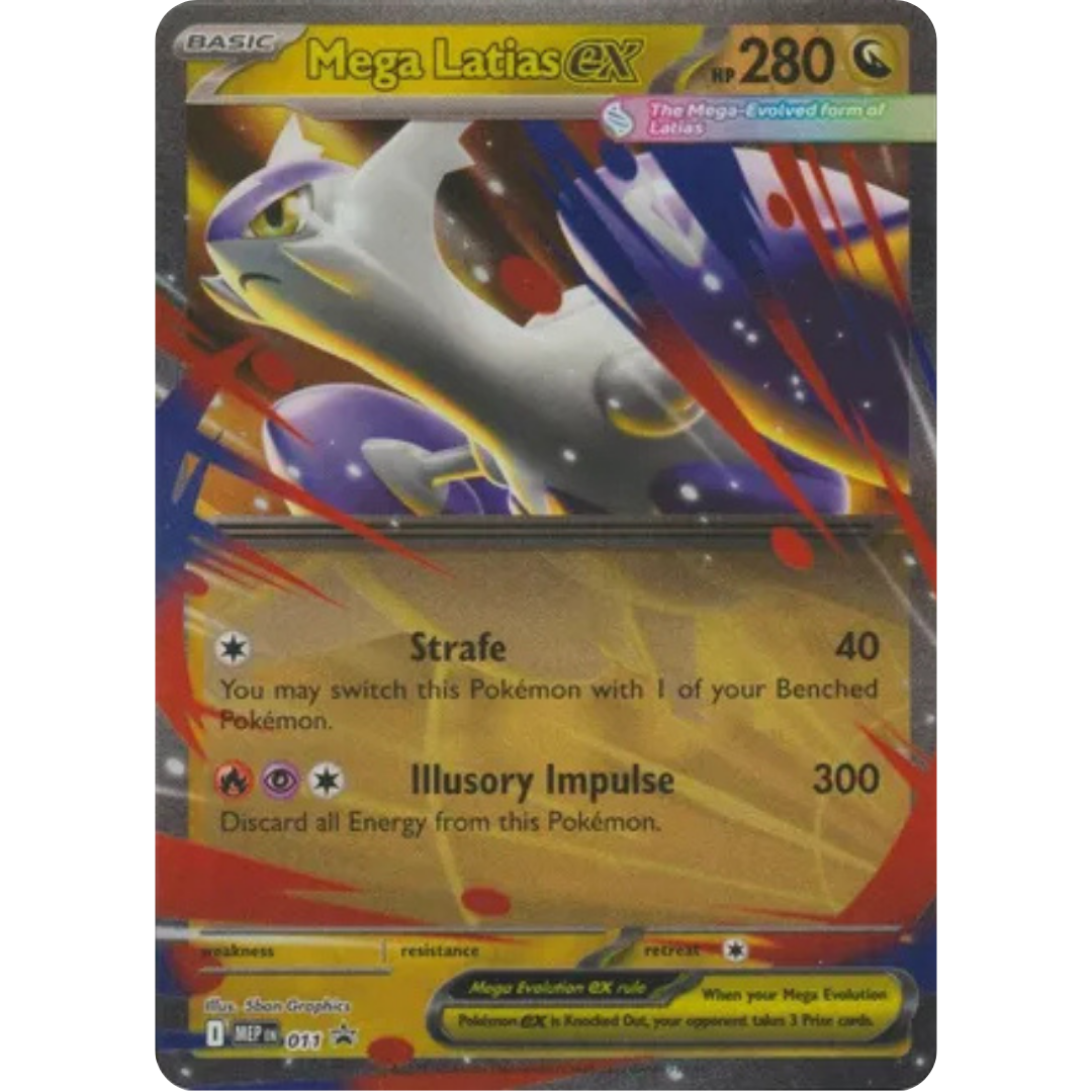 Mega Latias ex 011 - Holofoil ME Mega Evolution Promo - Promo